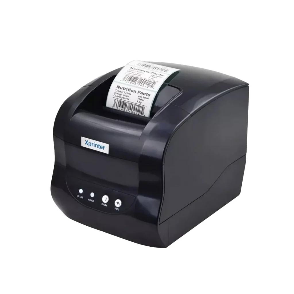 Ticketera Térmica Etiquetas Adhesivos Dual Xp365b - Usb