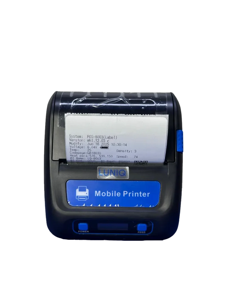 Ticketera Térmica Etiquetas Adhesivos Dual / Bluetooth / USB - LQ-8003