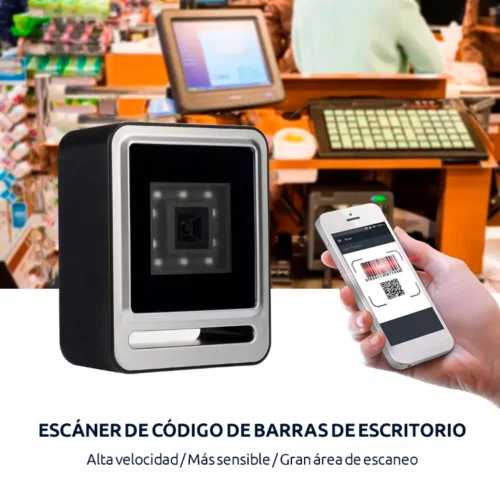 Lector de Código de Barra de Mesa 1d y 2d | Lq-9200d - Imagen 2