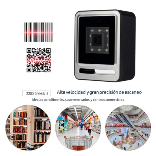 Lector de Código de Barra de Mesa 1d y 2d | Lq-9200d - Imagen 3